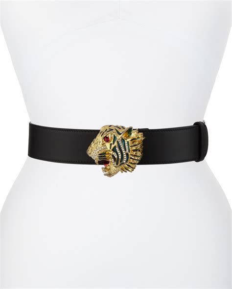 gucci tiger head belt buckle|gucci belt with tiger buckle.